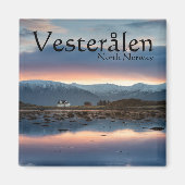 Norwegen Vesteralen Souvenir Magnet (Vorne)