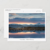 Norwegen Vesterinseln Postkarte (Vorne/Hinten)