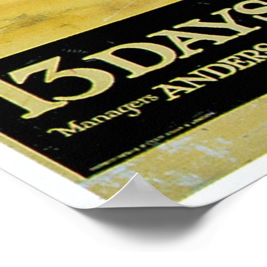 Norwegen - Vintage Schiffswerbung Poster (Ecke)