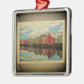 Norwegen Vintage Travel Ornament (Links)