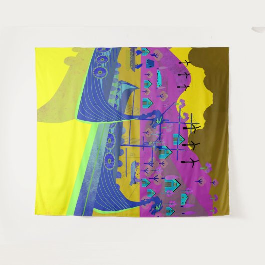 Norwegen Wandteppich (Vorderseite (Horizontal))