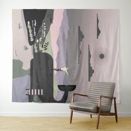 Norwegen Wandteppich (Beispiel (Horizontal))