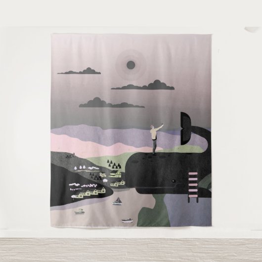 Norwegen Wandteppich (Vorderseite)