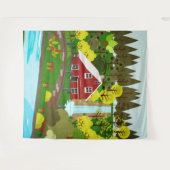 Norwegen Wandteppich (Vorderseite (Horizontal))