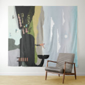 Norwegen Wandteppich (Beispiel (Horizontal))