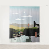 Norwegen Wandteppich (Vorderseite)