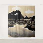 Norwegen Wandteppich (Vorderseite)