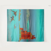 Norwegen Wandteppich (Vorderseite (Horizontal))