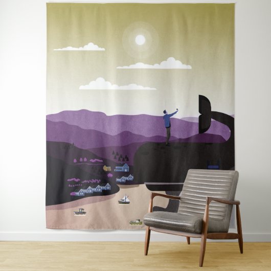 Norwegen Wandteppich (Beispiel)