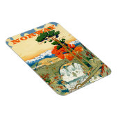 Norwegen, Wasserfall unter der Brücke, Magnet (Rechte Seite)