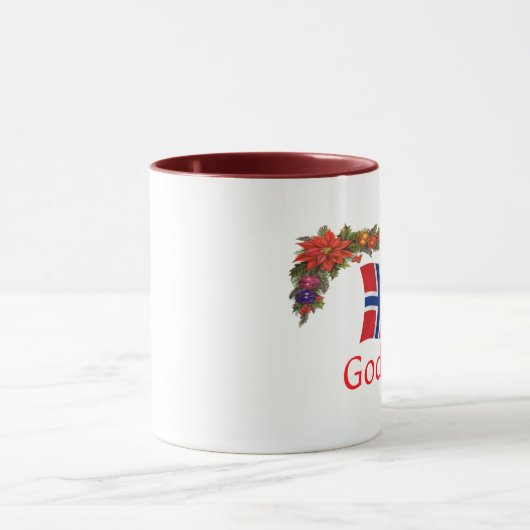 Norwegen-Weihnachten Tasse (Zentrum)