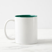 Norwegen-Weihnachten Zweifarbige Tasse (Links)