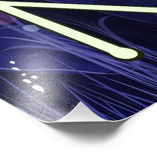 Norwegen Wolf Poster (Ecke)