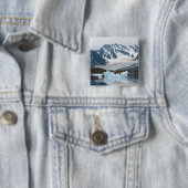 Norwegen, zurückweichender Gletscher und Eisberg Button (Beispiel)