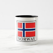 Norwegen Zweifarbige Tasse (Mittel)
