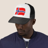 Norwegenflag Truckerkappe (Beispiel)