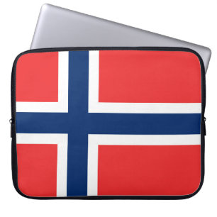 Norwegenflagge Laptopschutzhülle