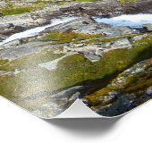 Norwegenlandschaft Fotodruck (Ecke)