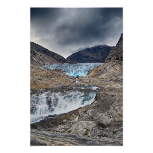 Norwegenlandschaft Fotodruck (Vorne)