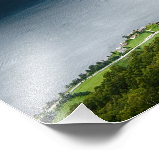 Norwegenlandschaft Fotodruck (Ecke)