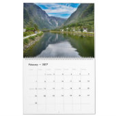 Norwegenlandschaft Kalender (Feb 2027)