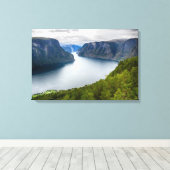 Norwegenlandschaft Leinwanddruck (Insitu (Holzboden))