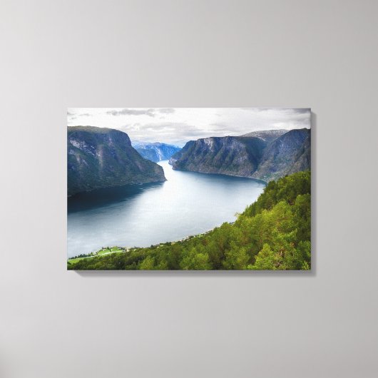 Norwegenlandschaft Leinwanddruck (Vorderseite)