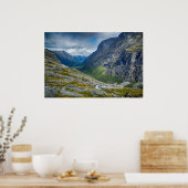 Norwegenlandschaft Poster (Küche)