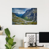 Norwegenlandschaft Poster (Heimbüro)