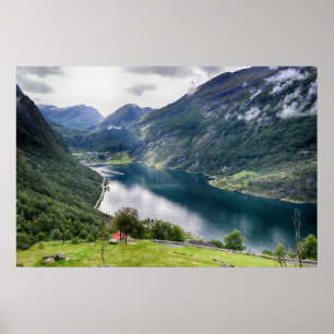 Norwegenlandschaft Poster