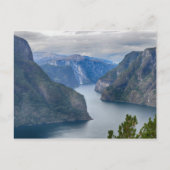 Norwegenlandschaft Postkarte (Vorderseite)