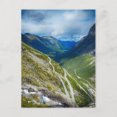 Norwegenlandschaft Postkarte (Vorderseite)