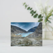 Norwegenlandschaft Postkarte (Stehend Vorderseite)