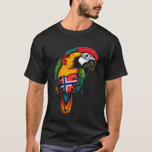 Norwegens Wurzeln Norwegische Flagge Norge 5 T-Shirt