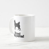 Norweger Elkhound Kaffeetasse (Vorderseite Links)