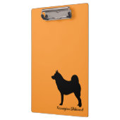 Norweger Elkhound Klemmbrett (Links)