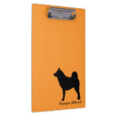 Norweger Elkhound Klemmbrett (Rechts)