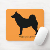 Norweger Elkhound Mousepad (Mit Mouse)