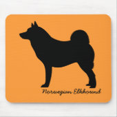 Norweger Elkhound Mousepad (Vorne)