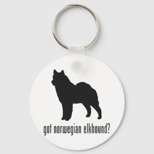 Norweger Elkhound Schlüsselanhänger