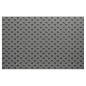 Norweger Elkhound Silhouette-Muster Stoff (Yard (91,4 cm))