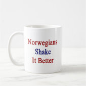 Norweger-Erschütterung es besser Kaffeetasse (Links)