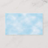 Norweger Lundehund Western-Silhouette Visitenkarte (Rückseite)