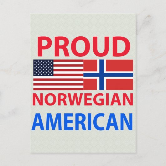 Norweger Postkarte (Vorderseite)