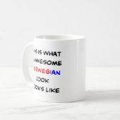 norwegian cook, awesome kaffeetasse (Vorderseite Links)