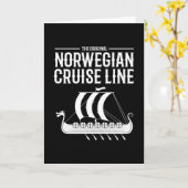 Norwegian Cruise Line Vikings Nordic Karte (Gelbe Blume)