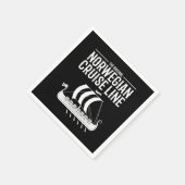 Norwegian Cruise Line Vikings Nordic Serviette (Ecke)