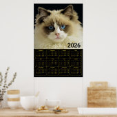 Norwegian Forest Cat – 2026 Wall Calendar Design Poster (Küche)