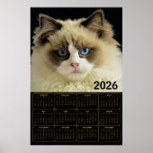 Norwegian Forest Cat – 2026 Wall Calendar Design Poster (Vorne)