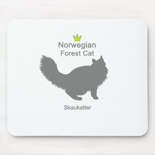Norwegian Forest Cat g5 Mousepad (Vorne)